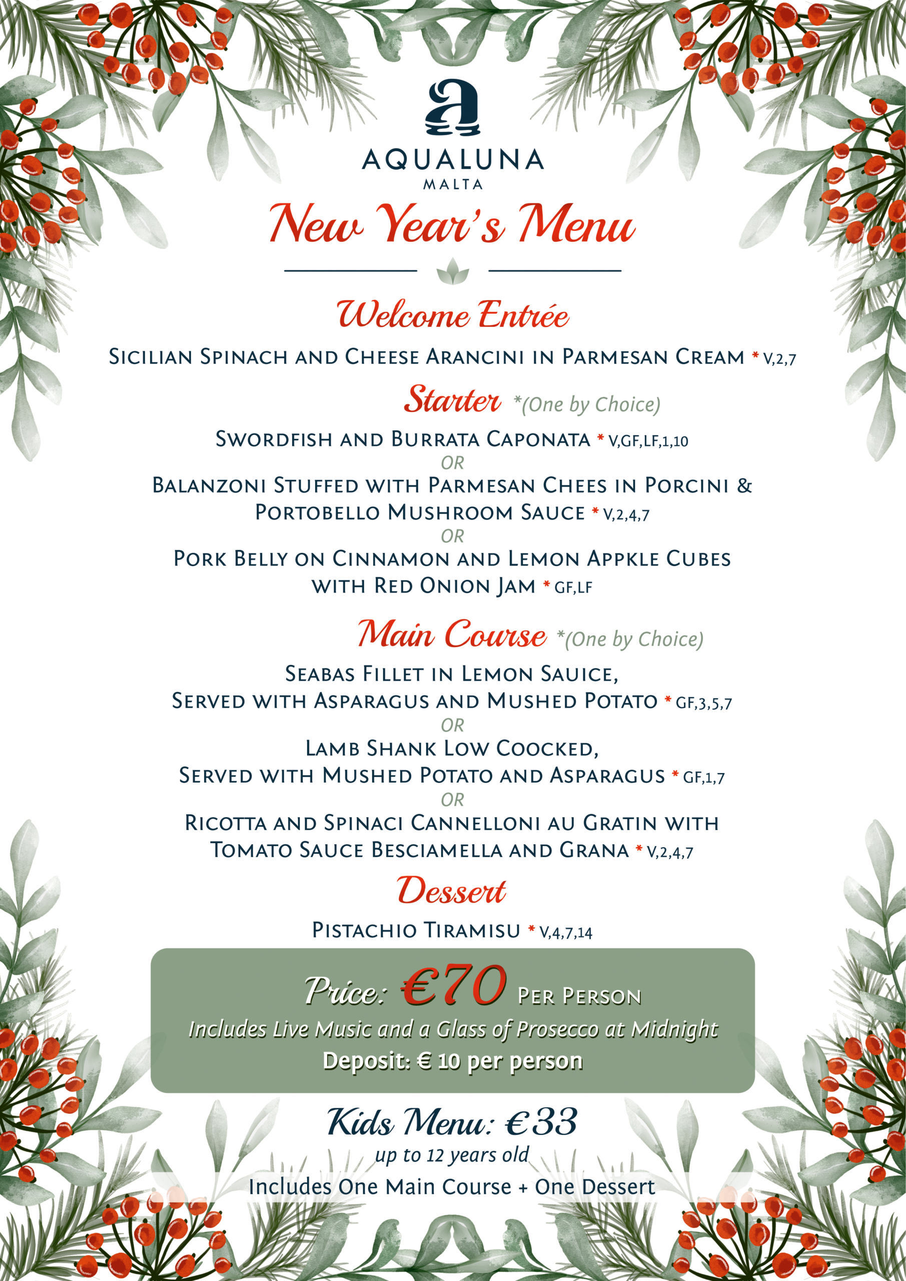 AQL_NYE_2026-2027 Aqualuna New Year`s Eve Menu 2026-2027